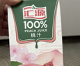 汇源100%桃汁礼盒装纯果汁健康营养饮料 1L*6礼盒节日送礼宴请年货节 实拍图