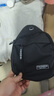 运动跑步包男休闲斜挎包手机包防泼水健身包女单肩包 黑色 实拍图