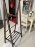 家逸衣帽架卧室衣架落地实木挂衣架办公室置衣架客厅晾衣服架子 实拍图