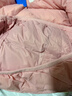 亚瑟士（asics）童装冬季儿童柔软舒适三防轻薄保暖羽绒服【高充绒量】 粉色 清洁度1000-鸭绒 160 充绒量98.5g 实拍图