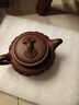 京东京造 宜兴紫砂壶手工茶壶【原矿清水泥】煮泡茶具 仿古如意300ml礼盒 实拍图