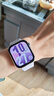 华为HUAWEI WATCH FIT 4 风信紫氟橡胶表带华为运动智能手表超轻薄大屏潮流运动蓝牙通话睡眠监测fit4 实拍图