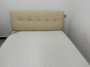 奶油风轻奢真皮床现代简约双人床1.8m主卧床软包床1.5米双人婚床 真皮床+20cm乳胶床垫-包安装 1500mm*2000mm框架结构 实拍图