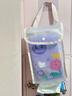 辛丛透明纸巾收纳挂袋壁挂式便携家用收纳用具卫生间纸巾盒悬挂收纳盒 悬挂纸巾袋【粉色1个】 晒单实拍图