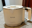 苏泊尔（SUPOR）便携式烧水壶电水壶可折叠0.8L 旅行出差家用养生冲奶电热水壶学生304不锈钢泡面杯 SW-08J01 实拍图