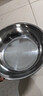 【不锈钢】和面盆厨房烘焙家用火锅盆洗菜打蛋汤锅盆醒面盆料理盆 32cm【热卖款】不锈钢 和面盆 实拍图