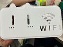 八海鸟电视机顶盒遮丑神器路由器放置架wifi托架墙上壁挂式免打孔收纳盒 实拍图