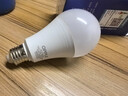 欧普照明（OPPLE）LED球泡E27螺口灯泡大功率光源【12w-超白光6500K】1只装+二插5米灯线 实拍图