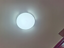 雷士照明全光谱led吸顶灯2025新款现代简约80cm客厅灯圆形餐厅卧室灯 圆 40CM 全光谱 三色 实拍图