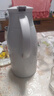 JEKO&JEKO保温壶家用热水瓶暖水壶宿舍大容量开水瓶玻璃内胆 1.6L浅灰色 实拍图