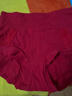 婷美本命年红色高腰收腹女士内裤大码a类纯棉无痕裸感不夹臀三角裤 实拍图