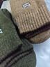 猫人3双装35%羊毛袜子男士袜子男冬季加厚保暖袜男毛圈袜睡眠袜男 实拍图