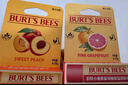 伯特小蜜蜂（Burt's Bees）无色润唇膏双支天然保湿秋冬补水生日新年礼物葡萄柚+蜜桃4.25g*2 实拍图