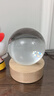 缤越白水晶球摆件白色水晶人造水晶球玻璃球客厅玄关书房装饰 白色8cm 实拍图