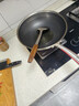 康巴赫炒锅不粘锅316L不锈钢炒菜锅32cm蜂窝平底煎炒锅电磁炉燃气灶通用 实拍图