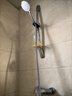 恒洁（HEGII）花洒喷头 便捷拨片除垢手持多功能大面板淋浴花洒头HMS202-120 实拍图