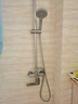 海立德国大面板淋浴增压花洒单喷头强劲加压浴室霸洗澡莲蓬头ZH244-G 实拍图