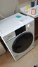 松下（Panasonic）小白盒滚筒洗烘一体洗衣机10公斤超薄全嵌温水泡沫净1.1洗净比95℃除菌XQG100-F1RD3 实拍图