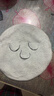 洁丽雅（Grace）热敷毛巾三孔冷敷面膜敷脸巾美容院珊瑚绒柔软补水【三开孔款】 实拍图