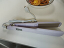 志高直卷两用直发夹板直发器卷发棒不伤发理发店专用负离子直板夹陶瓷拉直板熨板电卷发棒烫发器 紫色【千万水润负离子】plus加宽直夹板 实拍图