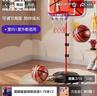 宏登儿童男孩玩具篮球架升降室内宝宝家用投篮框1.75米2球新年礼物 实拍图