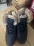 全洲狼 雪地靴男冬季新款东北棉鞋男大码抗寒防水加绒保暖轻便防滑靴子 黑色棉鞋A926-加强版 加绒 42 (260mm) 实拍图