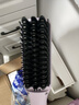 康夫（CONFU）直发梳卷发棒卷直发器负离子造型梳礼物卷直两用便携拉直内发梳子懒人电卷梳KF-524紫 实拍图