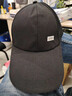 【热巴同款】加大棒球帽帽子男女大头围显脸小春夏字母百搭棒球帽 侧标-黑色 实拍图