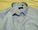杉杉长袖衬衫男格子休闲衬衣中年商务正装免烫 TCT4297(长袖款) 43  实拍图