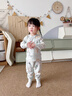 欢喜小熊宝宝纯棉秋衣秋裤两件装抗菌婴儿春秋季高腰护肚内衣套装 实拍图