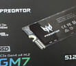 宏碁掠夺者（PREDATOR）512G SSD固态硬盘 M.2接口(NVMe协议) GM7系列｜NVMe PCIe 4.0读速7200MB/s  AI电脑存储配件 实拍图