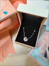 Fanci范琦幻梦心月项链女银月亮锁骨链轻奢高级感生日礼物送女生 实拍图