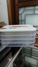 京东京造 饺子冰箱收纳盒 食品接触级包水饺馄饨冷冻收纳盒 （四层一盖） 实拍图