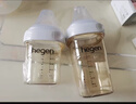 HEGEN海格恩新生儿奶嘴0-6个月以上超软硅胶仿母乳偏心防胀气婴儿奶嘴 【1-3个月】1阶圆孔奶嘴- 2只装 实拍图
