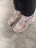 回力（Warrior）儿童棉鞋女童公主风加绒运动鞋冬季保暖跑步鞋WZ-C223L 粉红/米33 实拍图