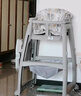 HUAERLE宝宝餐椅家用同款肯德基婴儿餐椅可调高度吃饭餐桌多功能学坐椅子 豪华款【青色餐盘+坐垫+轮子】 实拍图