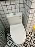 九牧（JOMOO）11396-2-1/41KB-1抗菌一级水效坐便器虹吸式节水连体马桶400坑距 实拍图