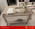 优乐博（ULOP）婴儿床可移动拼接床多功能折叠婴儿床带尿布台蚊帐哄睡神器宝宝床 婴儿用品新生儿礼物摇篮摇摇床 多功能婴儿床0-3岁-晒图送椰棕垫 实拍图