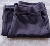 优衣库常规款女装直筒裤/内里摇粒绒保暖479695 08 深灰色 M /160/68A 实拍图