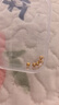 洲足金999金珠黄金小金珠金豆古法金珠DIY配件散珠隔珠路路通转运珠 3mm金珠  合单满 0.16g 包邮 单颗约0.02g 实拍图