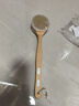 Creative art洗澡刷搓背刷 搓澡神器后背沐浴刷长柄双面干刷硬毛软毛猪鬃毛刷 实拍图