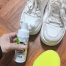 优洁士小白鞋清洁剂洗鞋刷鞋擦鞋神器球鞋运动鞋鞋面鞋边去污去渍清洗剂 【干湿两用经典款】小白鞋清洗剂100ml*1瓶 实拍图