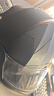 AD新国标电动车头盔男女士四季通用揭面盔冬季保暖防雾电瓶车安全帽男款夏季防晒轻便摩托车骑行半盔 哑黑【新国标B类】透明 均码 实拍图