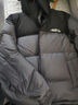 鸭鸭【高充绒203g】羽绒服男短款加厚冬季新款极寒保暖面包服撞色外套 灰色 XL (180) 实拍图