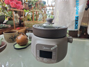 美的（Midea）电炖锅电炖盅电砂锅 陶瓷煲汤锅紫陶炖汤锅 燕窝炖盅煮粥锅电煮锅宝宝辅食锅2L快炖MD-DGE2056 实拍图