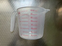 MRF 食品级塑料量杯带刻度计量杯加厚耐高温硅胶软量杯250ml 500ml 大号量杯1000ML 实拍图