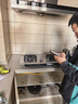 华帝以旧换新不锈钢燃气灶天然气台嵌两用5.2kW猛火灶一级能效煤气炉双灶台燃气灶具i10316A 实拍图