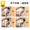 babypods儿童学习桌椅套装宝宝书桌幼儿园写字桌阅读区多功能玩具游戏桌 实拍图