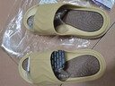 回力运动拖鞋男浴室内户外穿减震防滑厚底凉拖鞋HL3967卡其色40-41码 实拍图