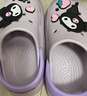 猪爸爸儿童拖鞋女童6-12岁夏季家居室内女宝宝洗澡防滑三丽鸥洞洞鞋紫22 实拍图
